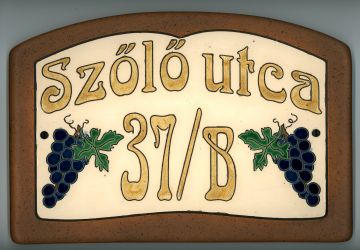 Házszámtábla 3-18