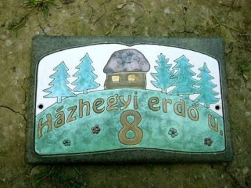 Házszámtábla 1-2 Házszámtábla 1-2